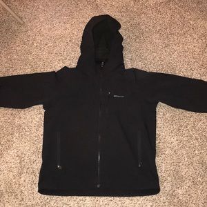 Patagonia fleeced rain jacket / wind breaker